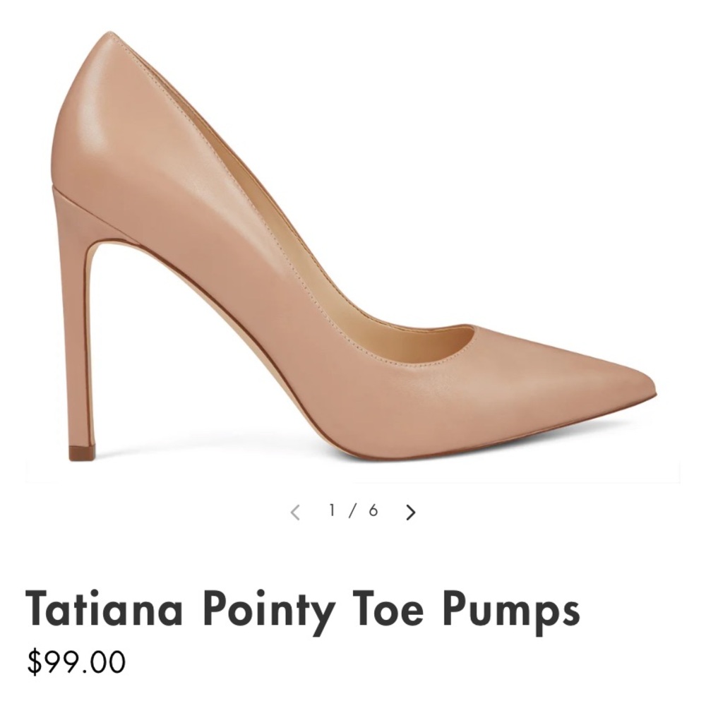 Nine West - Tatiana Pointy Heels Size W8